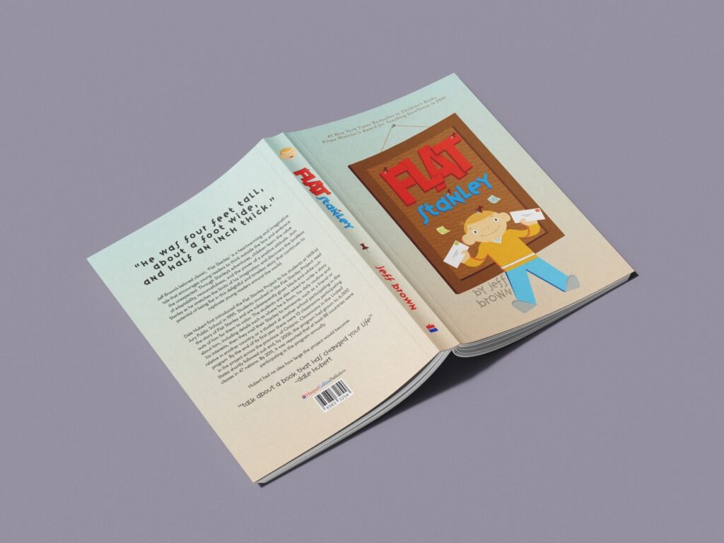 dust jacket mockup